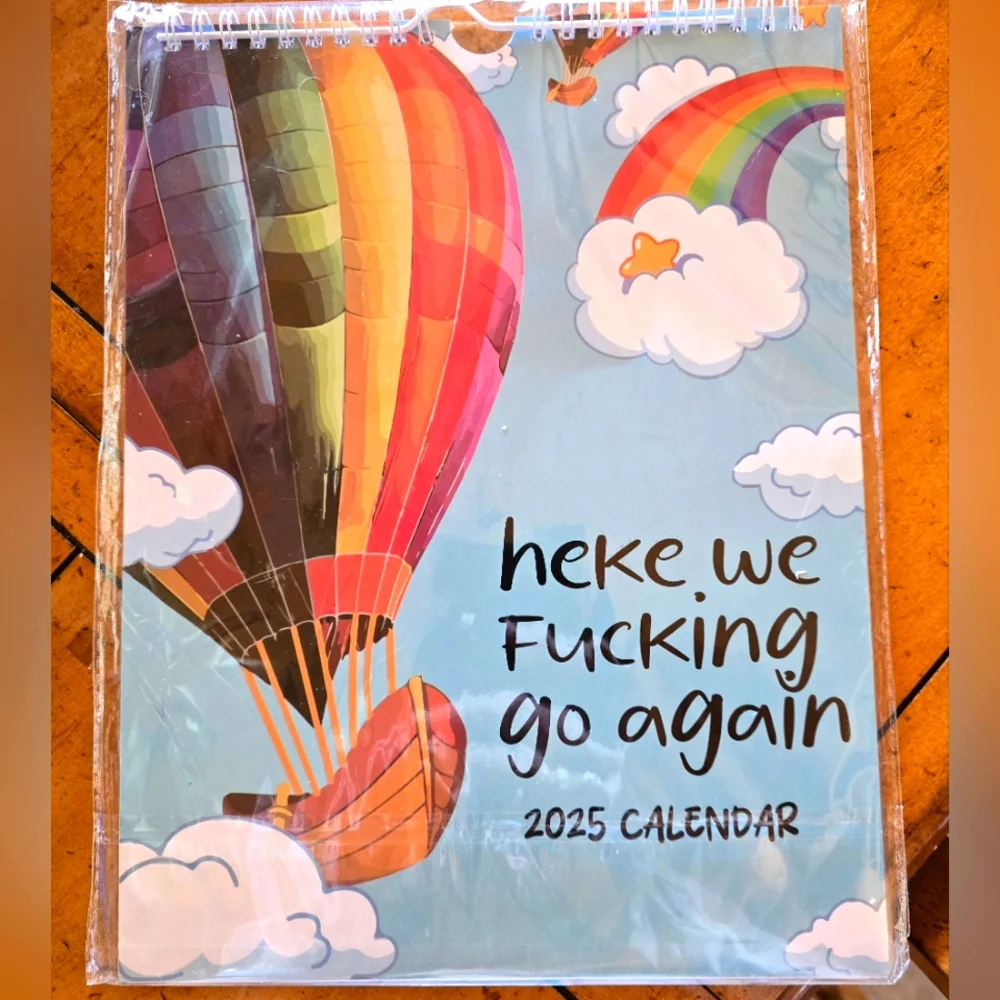 New 2025 Snarky Adult Calendar